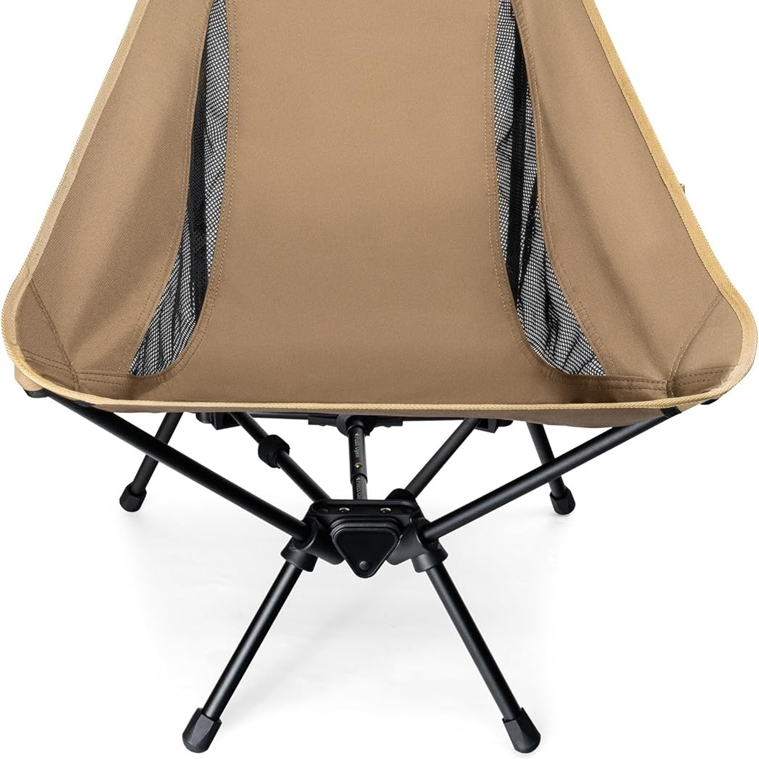 High Back Camping Chair with Headrest and Aluminium Frame: image 9