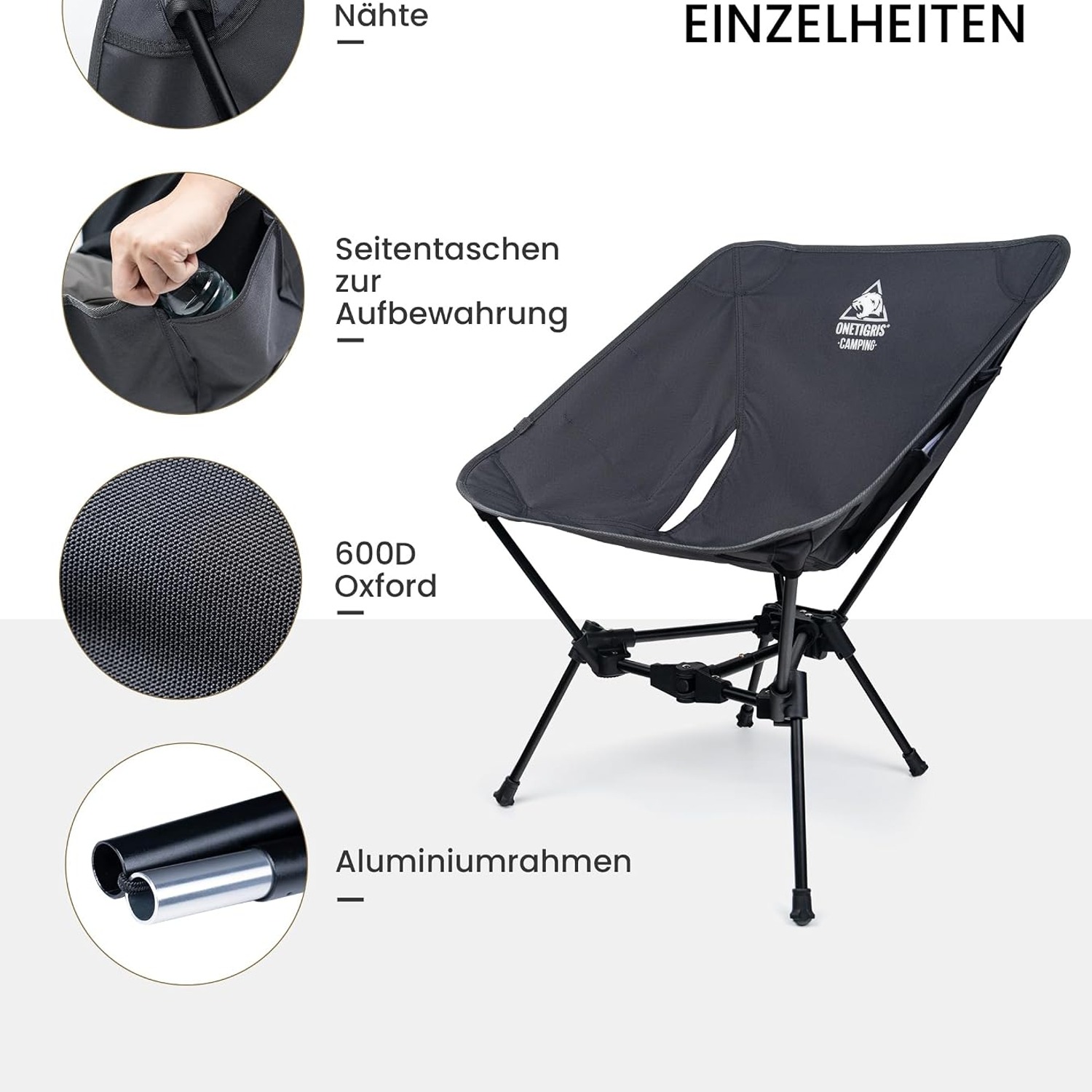 OneTigris Folding Camping Chair