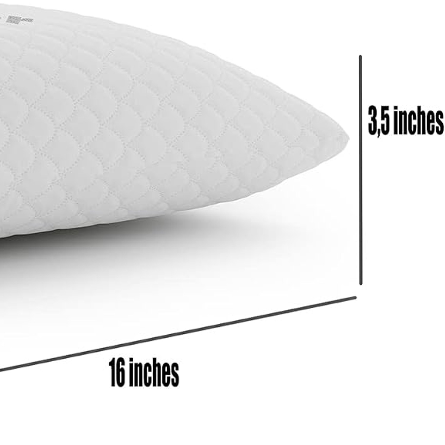 Compressible Shredded Memory Foam Camping Pillow: image 3