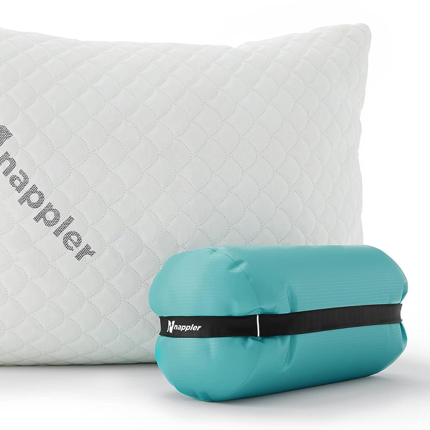 Compressible Shredded Memory Foam Camping Pillow
