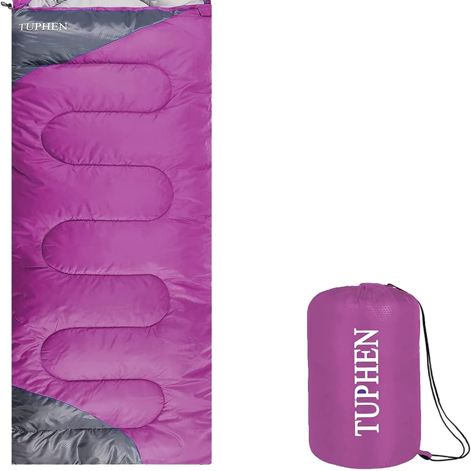 Kids Camping Sleeping Bag with Compression Carry Sack: image 10