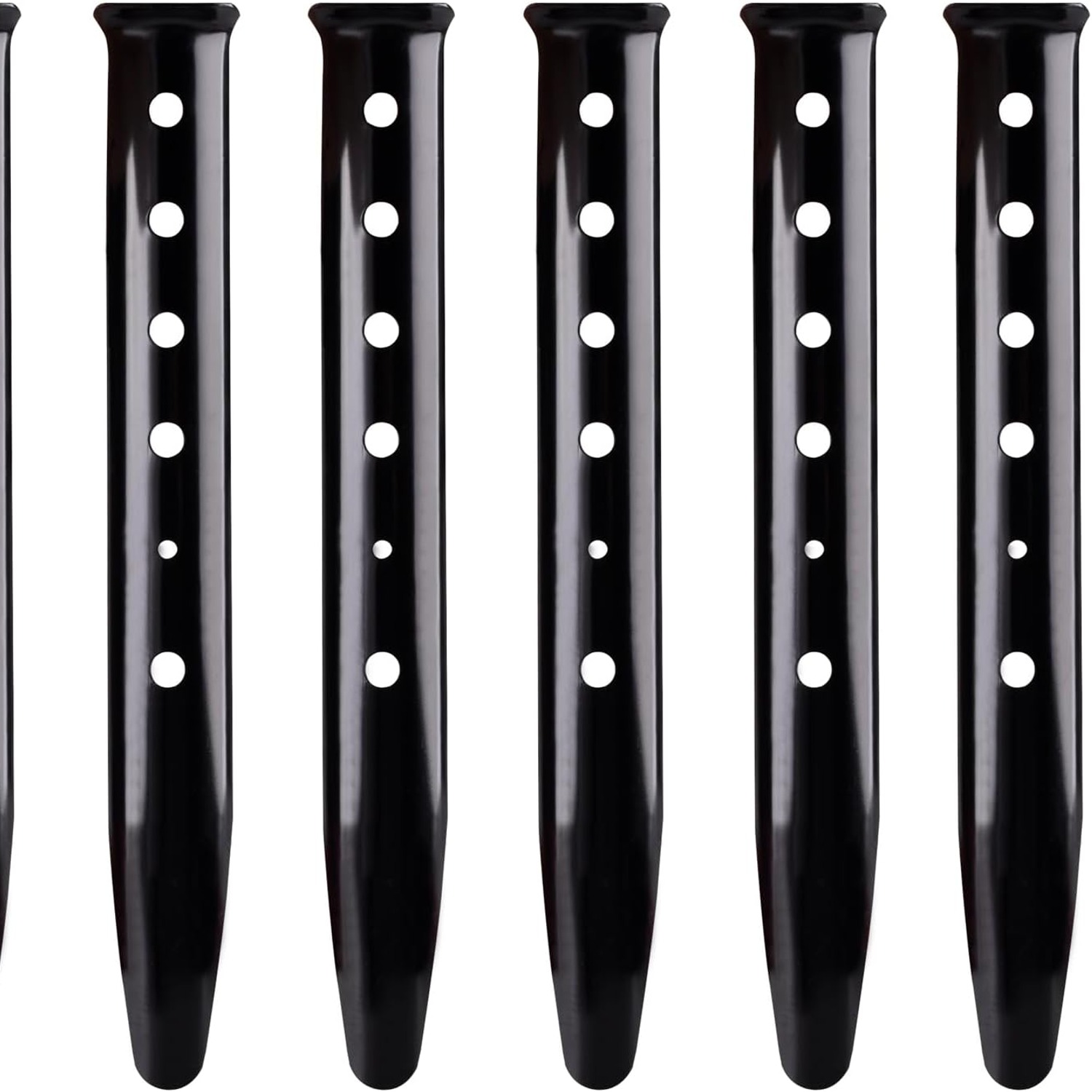 Aluminium Snow and Sand Tent Stakes (6 Pack): image 2