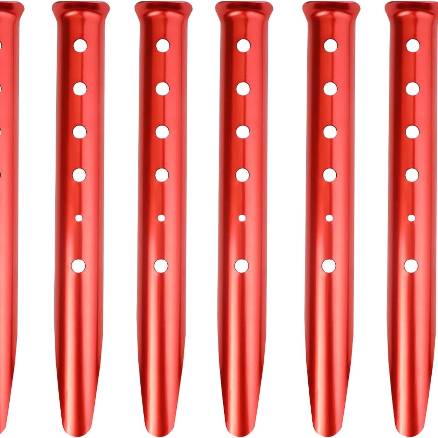 Aluminium Snow and Sand Tent Stakes (6 Pack): image 9