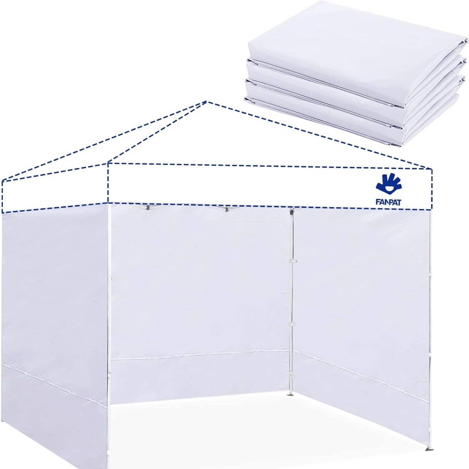 Gazebo Side Walls 3 Pack (3m Waterproof Polyester Panels)
