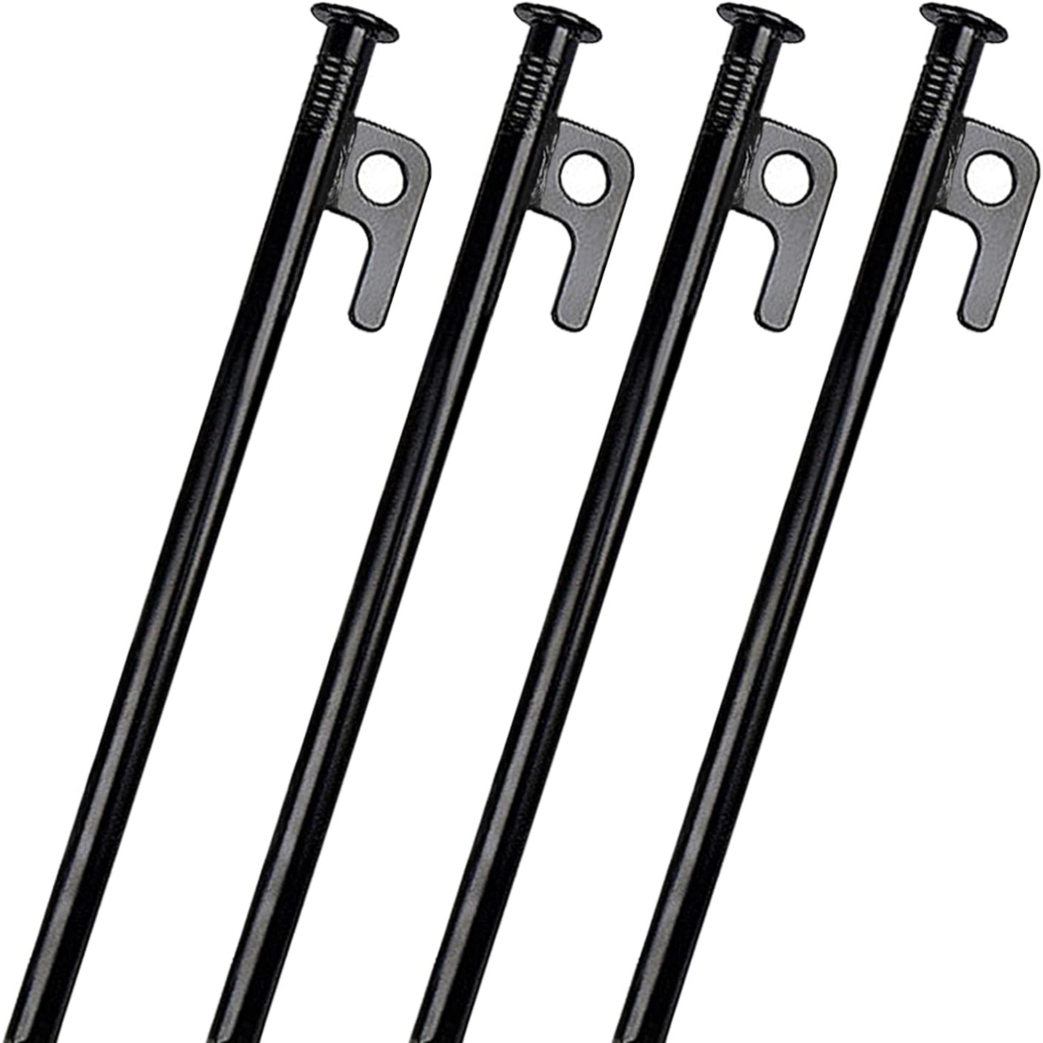 Heavy Duty Forged Steel Tent Pegs 8 Pack: image 2