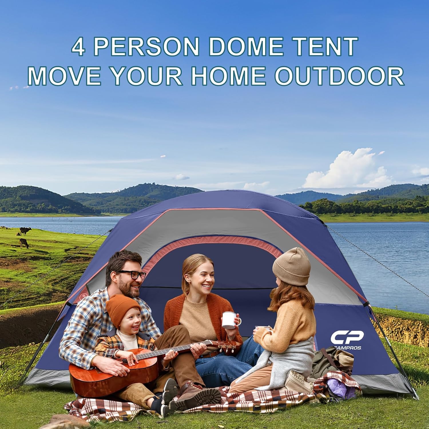 CAMPROS CP Dome Camping Tent