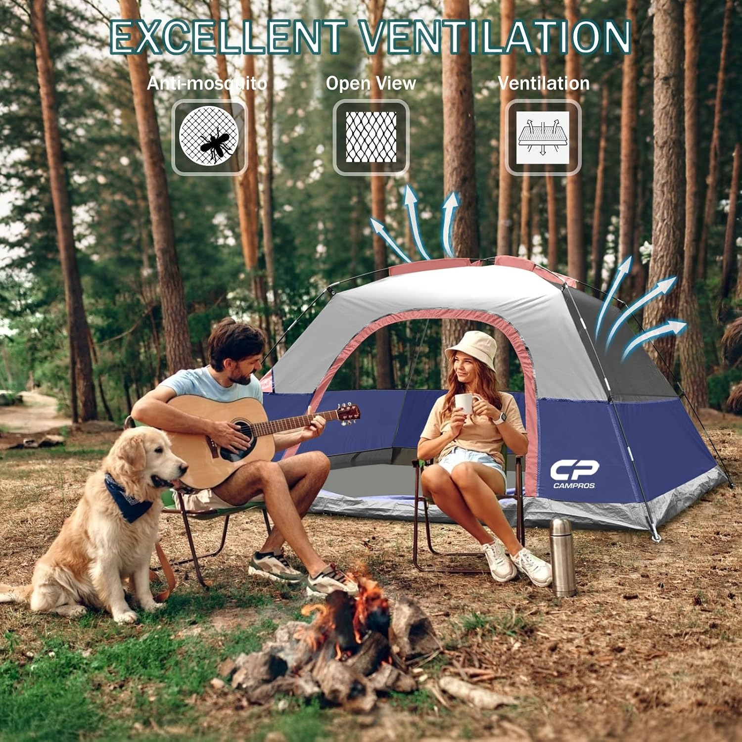 CAMPROS CP Dome Camping Tent
